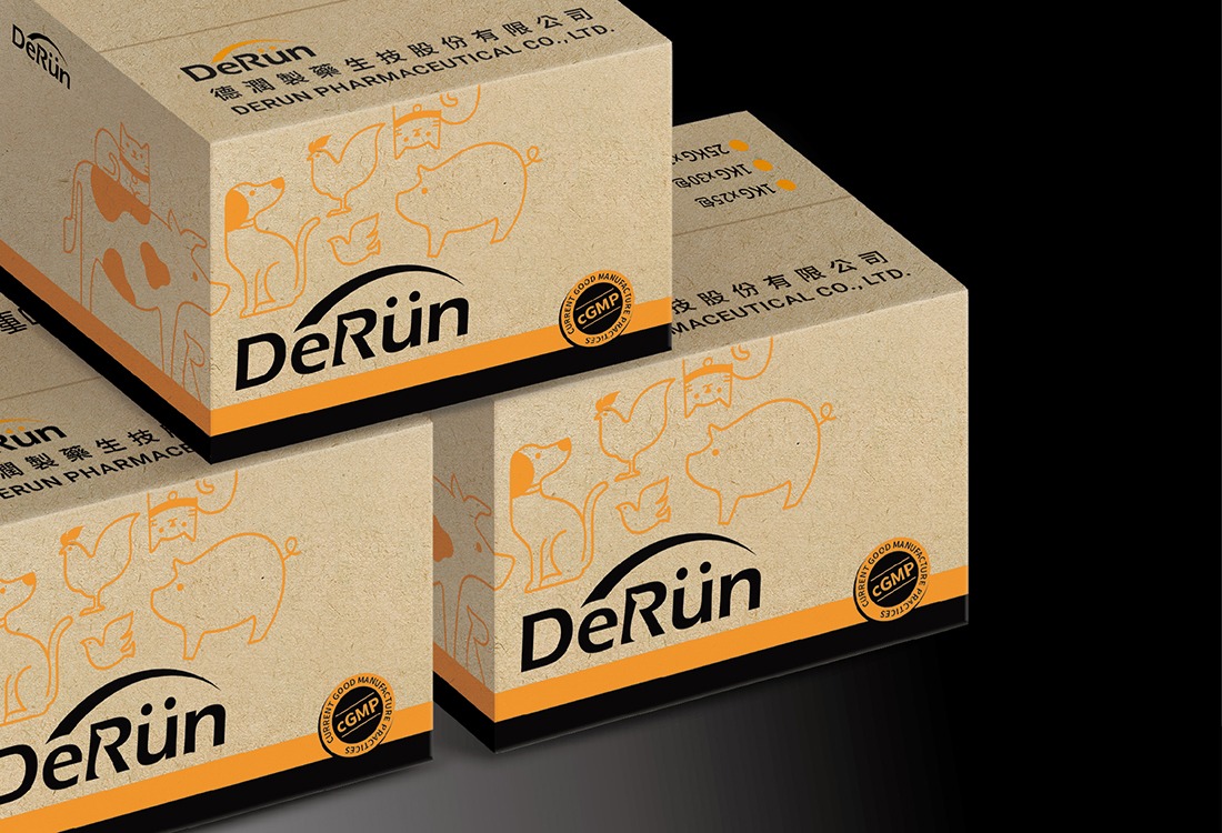 德潤生技藥品股份有限公司 DeRun_全新企業識別